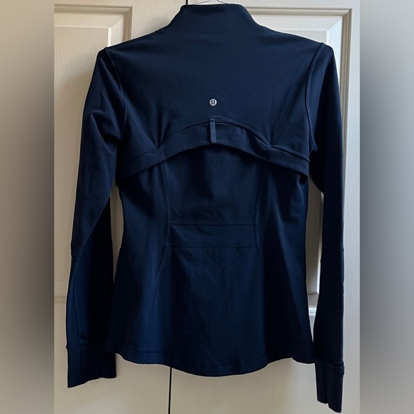 🍒LULULEMON sz 8 DEFINE Jacket TRUE NAVY Deep Navy Midnight Blue ~ LUON!! - Picture 3 of 5